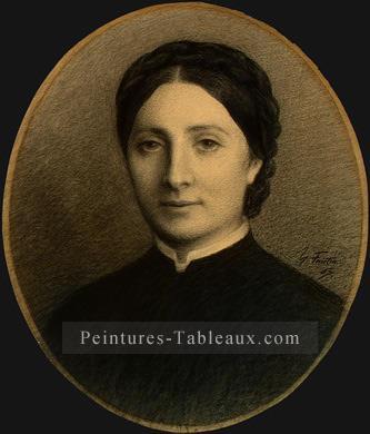 Madame Ditte 1867 Henri Fantin Latour Peintures à l'huile